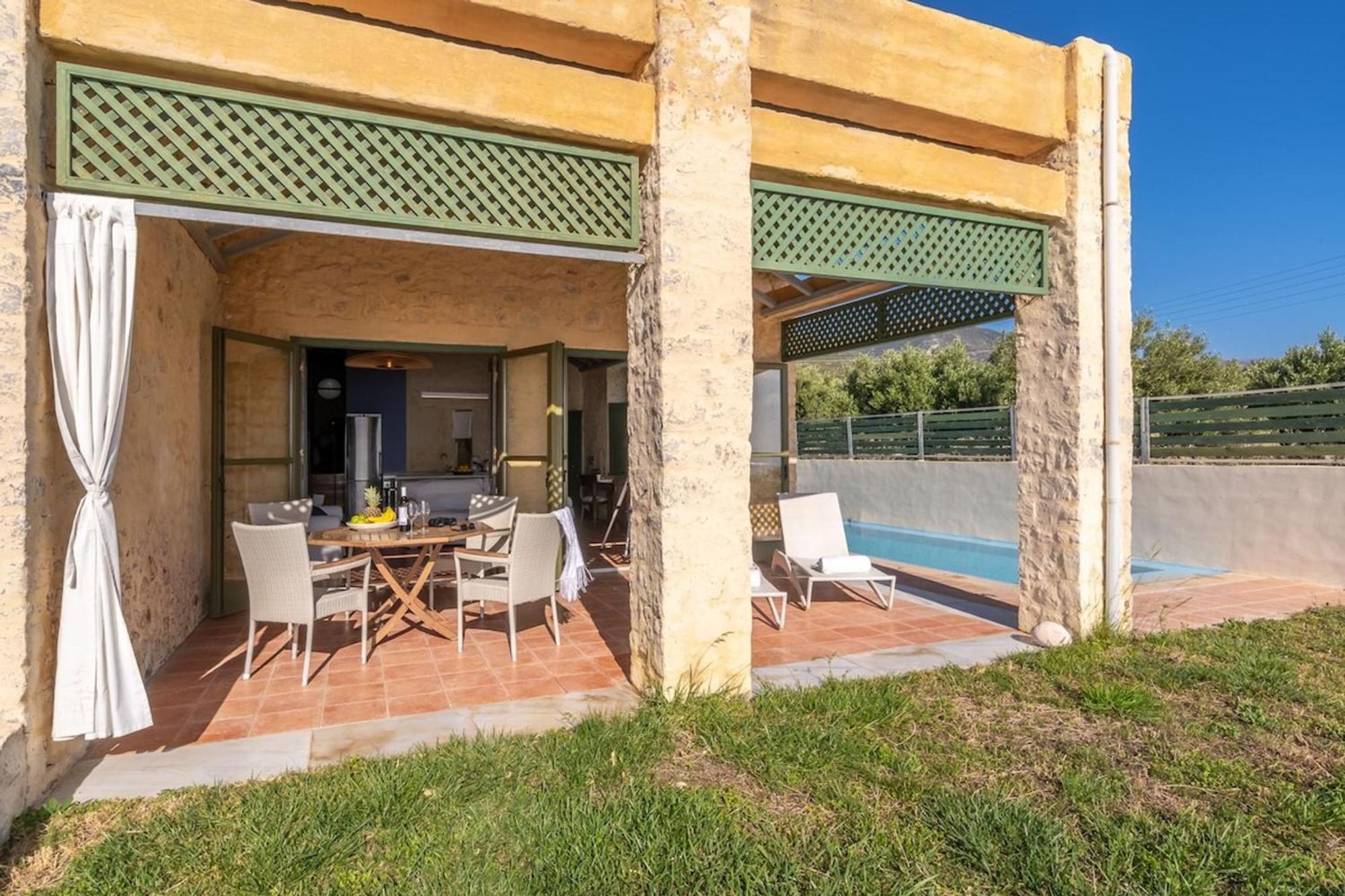 Villa Mediterranea, With Heated Pool Livadia  Екстер'єр фото