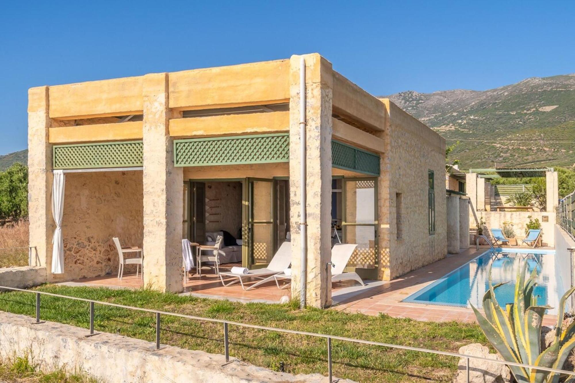 Villa Mediterranea, With Heated Pool Livadia  Екстер'єр фото