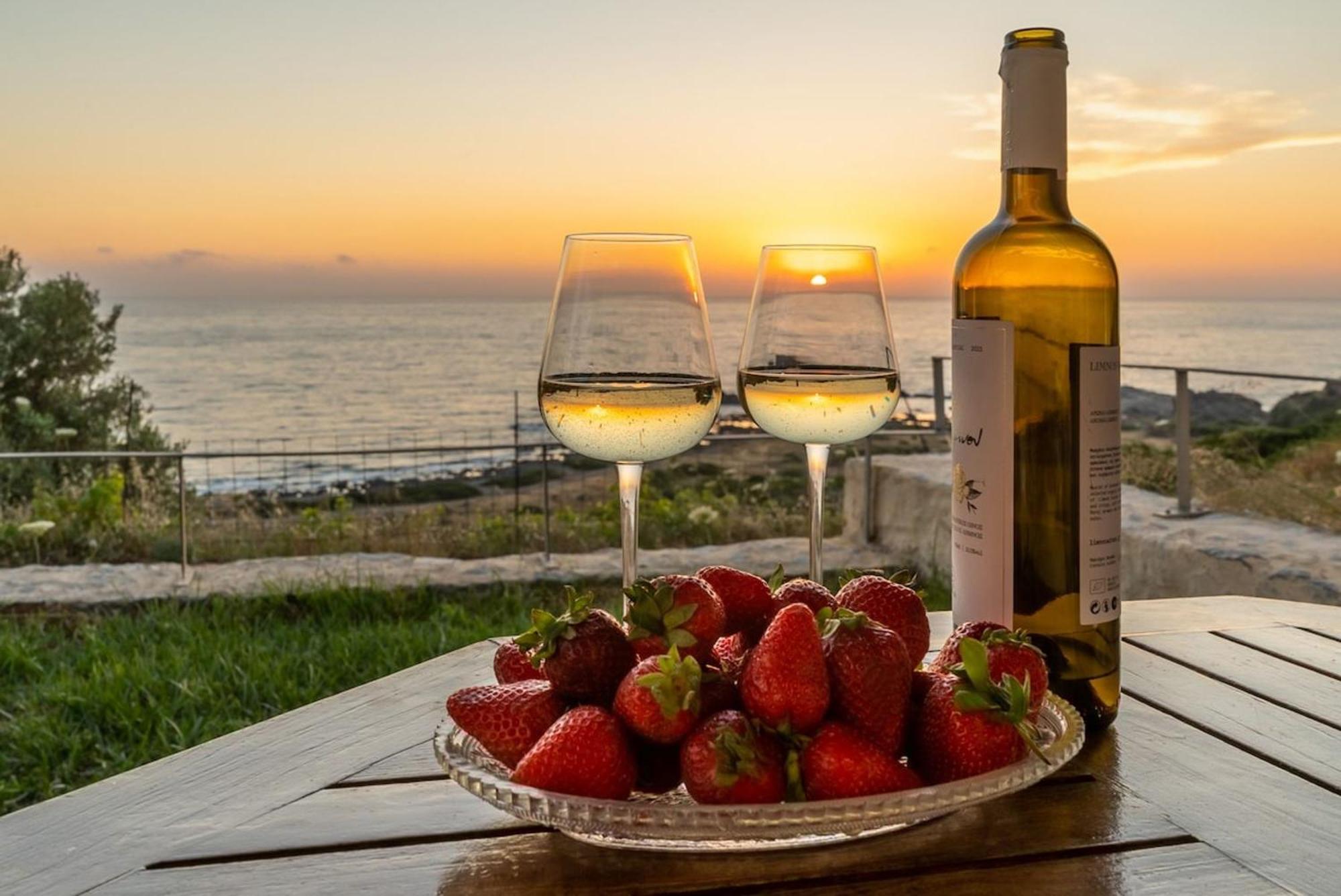 Villa Mediterranea, With Heated Pool Livadia  Екстер'єр фото