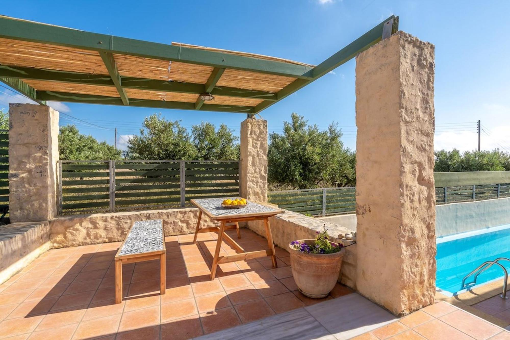Villa Mediterranea, With Heated Pool Livadia  Екстер'єр фото